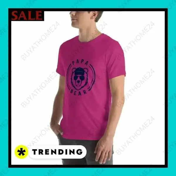 • Rundhalsshirts I Herren Kurzarm T-Shirt XS - 5XL - BUYATHOME24