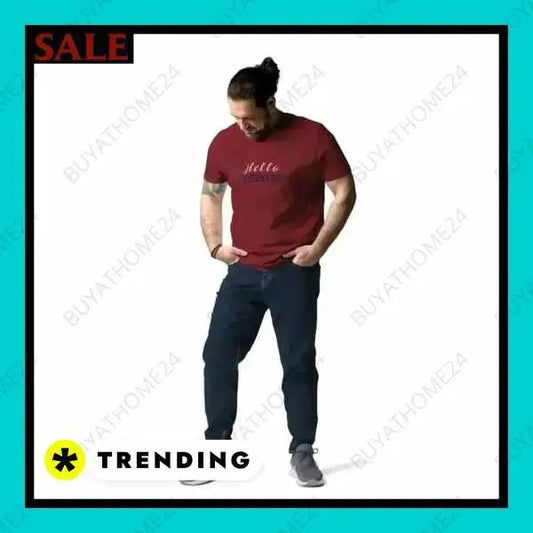 • Rundhalsshirts I Herren & Damen T-Shirt S, M, L, XL, 2XL,BUYATHOME24