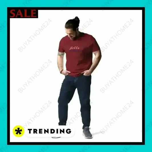 • Rundhalsshirts I Herren & Damen T-Shirt S, M, L, XL, 2XL,BUYATHOME24