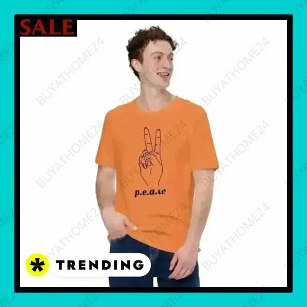 • Rundhalsshirts I Herren & Damen T-Shirt XS - 4XL - BUYATHOME24