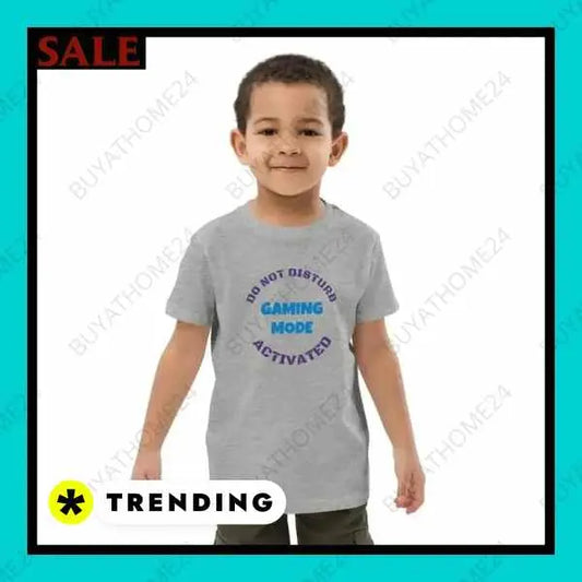 • Rundhalsshirts I Kurzarm Kinder T-Shirt 3-14 Jahre - BUYATHOME24