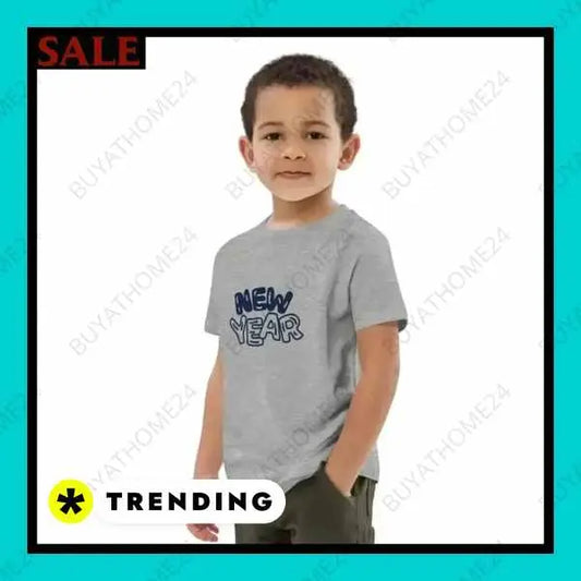 • Rundhalsshirts I Kurzarm Kinder T-Shirt 3-14 Jahre - BUYATHOME24