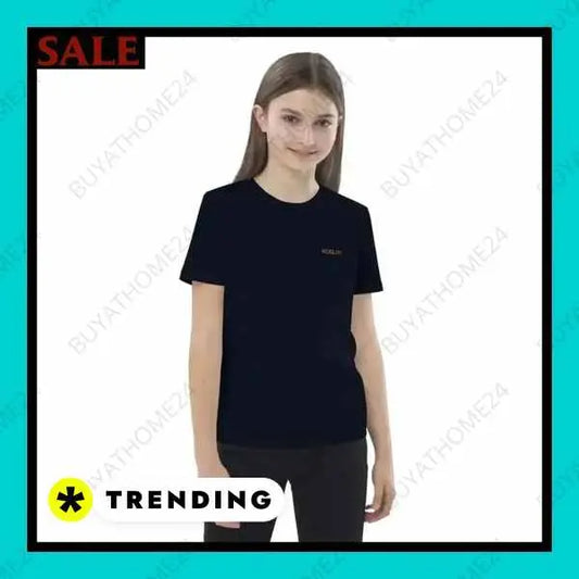 • Rundhalsshirts I Kurzarm Kinder T-Shirt 3-14 Jahre - BUYATHOME24