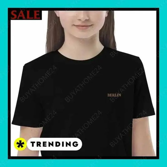 • Rundhalsshirts I Kurzarm Kinder T-Shirt 3-14 Jahre - BUYATHOME24