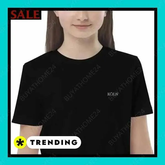 • Rundhalsshirts I Kurzarm Kinder T-Shirt 3-14 Jahre - BUYATHOME24