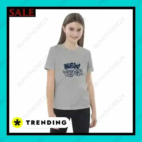 • Rundhalsshirts I Kurzarm Kinder T-Shirt 3-14 Jahre - BUYATHOME24