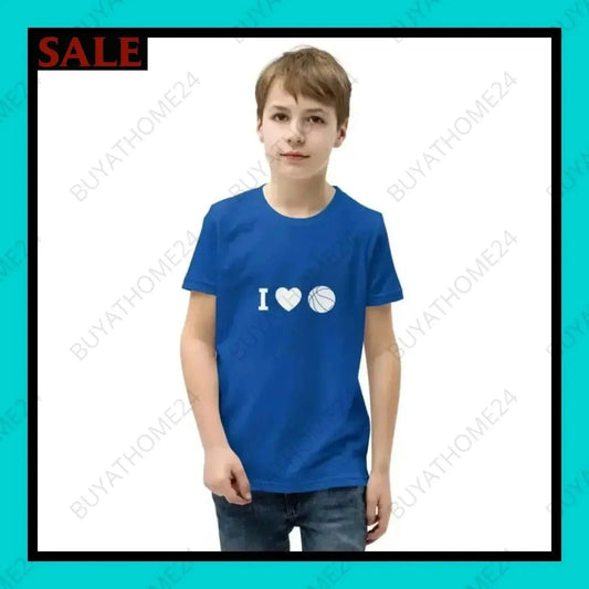• Rundhalsshirts I Kurzarm Kinder T-Shirt S, M, L, XL - BUYATHOME24