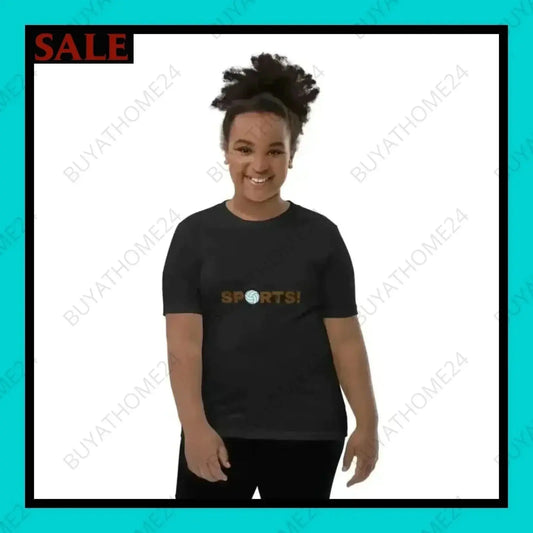 • Rundhalsshirts I Kurzarm Kinder T-Shirt S, M, L, XL - BUYATHOME24