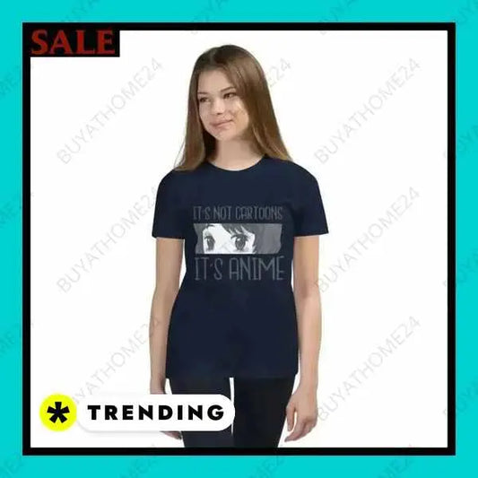 • Rundhalsshirts I Kurzarm Kinder T-Shirt S, M, L, XL - BUYATHOME24