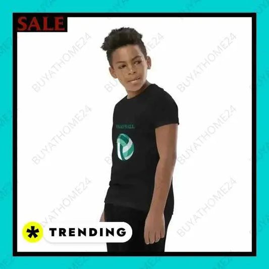 • Rundhalsshirts I Kurzarm Kinder T-Shirt S, M, L, XL - BUYATHOME24