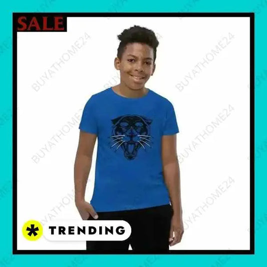 • Rundhalsshirts I Kurzarm Kinder T-Shirt S, M, L, XL - BUYATHOME24