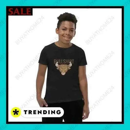 • Rundhalsshirts I Kurzarm Kinder T-Shirt S, M, L, XL - BUYATHOME24