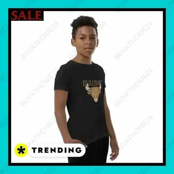 • Rundhalsshirts I Kurzarm Kinder T-Shirt S, M, L, XL - BUYATHOME24