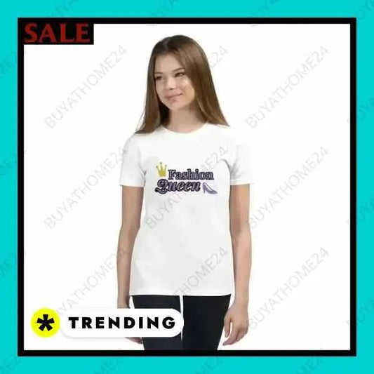 • Rundhalsshirts I Kurzarm Kinder T-Shirt S, M, L, XL - BUYATHOME24