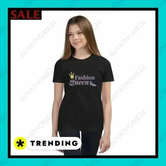 • Rundhalsshirts I Kurzarm Kinder T-Shirt S, M, L, XL - BUYATHOME24
