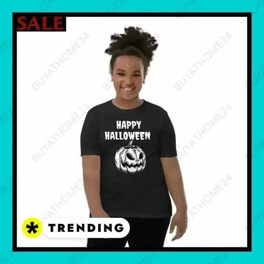 • Rundhalsshirts I Kurzarm Kinder T-Shirt S, M, L, XL - BUYATHOME24