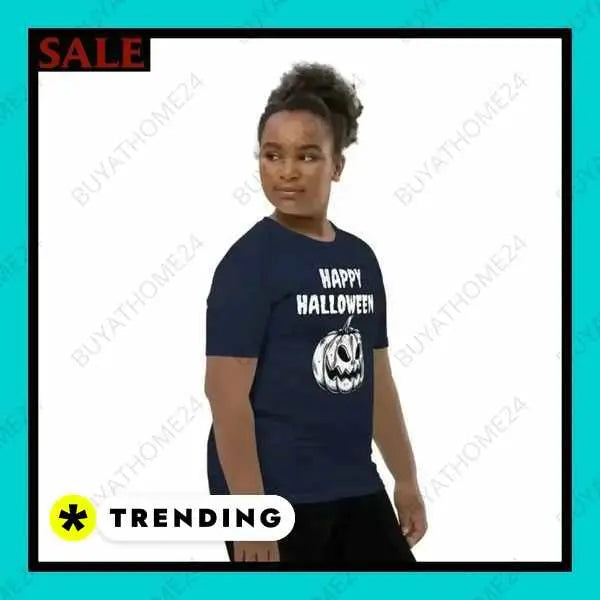 • Rundhalsshirts I Kurzarm Kinder T-Shirt S, M, L, XL - BUYATHOME24