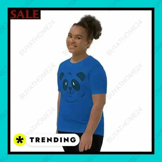 • Rundhalsshirts I Kurzarm Kinder T-Shirt S, M, L, XL - BUYATHOME24