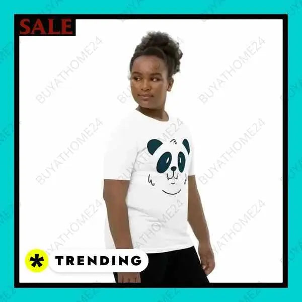 • Rundhalsshirts I Kurzarm Kinder T-Shirt S, M, L, XL - BUYATHOME24
