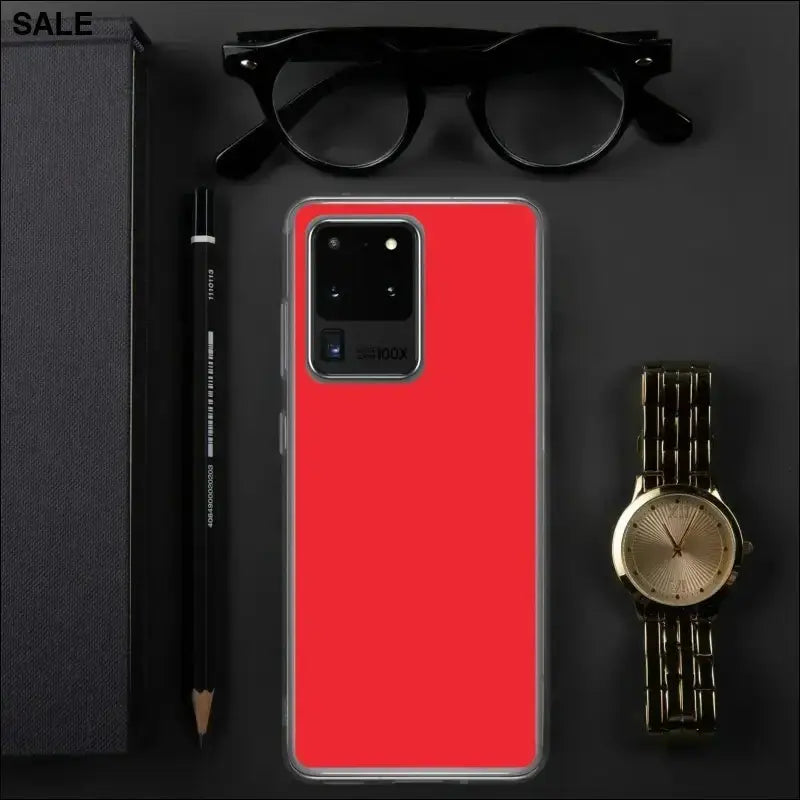 Stoßfeste Samsung Galaxy Handyhülle aus Polycarbonat, passend für Galaxy S10 bis S22 Ultra, in transparentem Design.