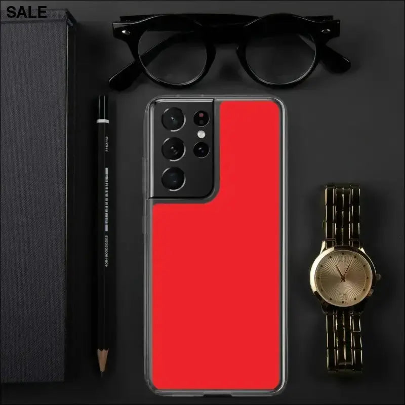 Stoßfeste Samsung Galaxy Handyhülle aus Polycarbonat, passgenau für Galaxy S10 bis S22 Ultra, in transparenter Optik