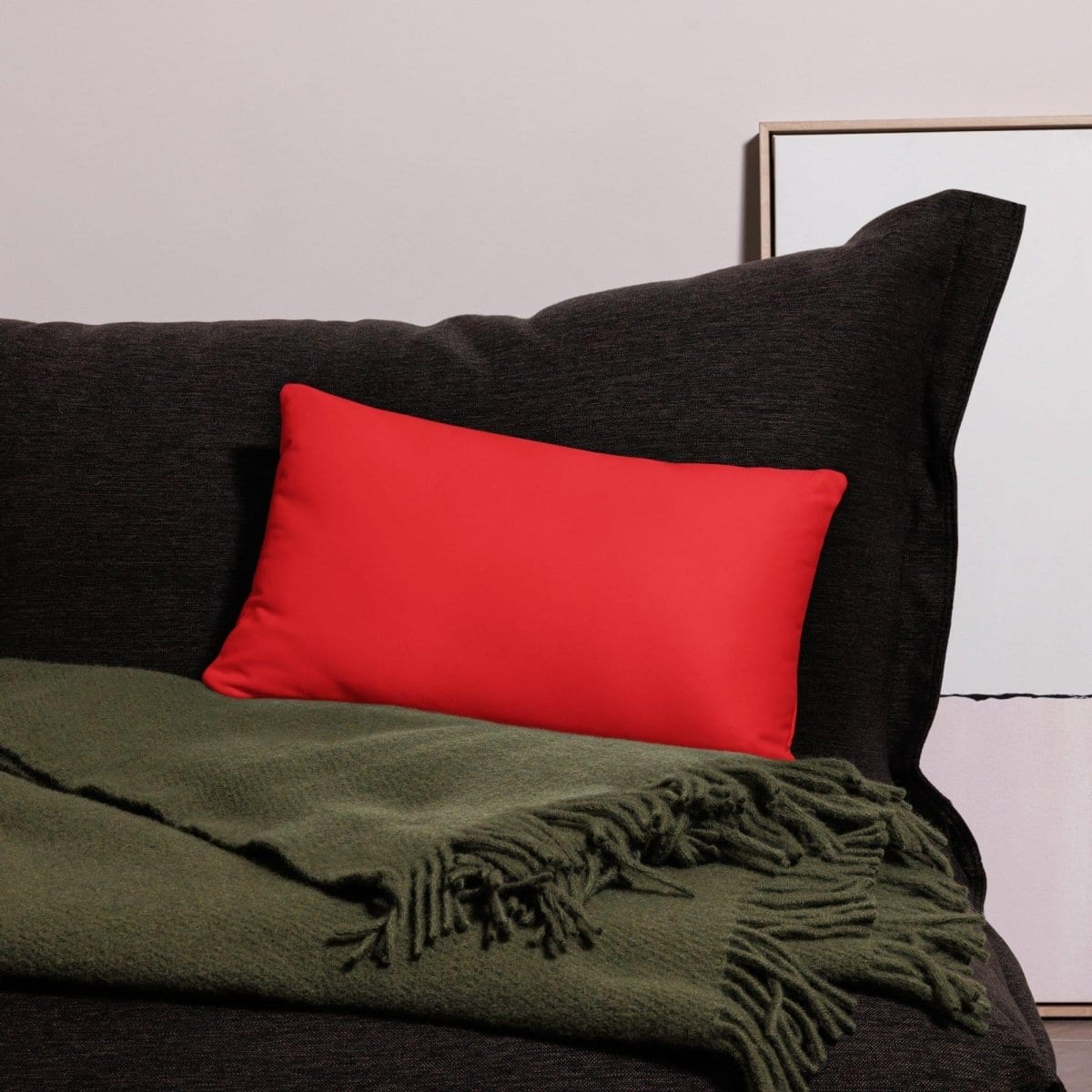 Weiches BUYATHOME24 Bettkissen & Sofakissen aus Polyester, 45 cm, waschbar, für Komfort und stilvolle Dekoration.