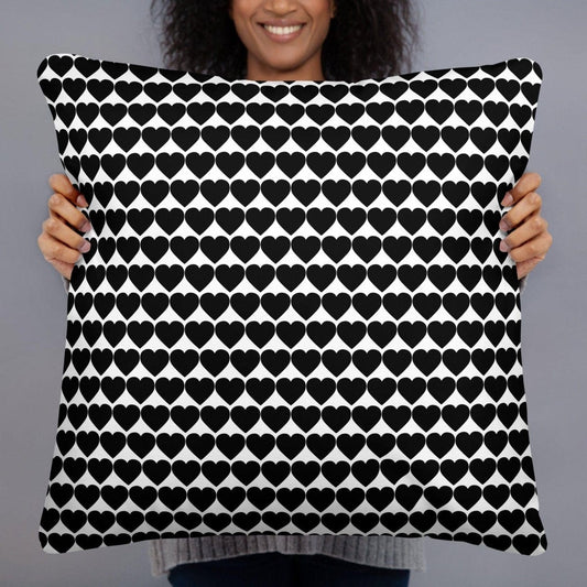 Weiches Polyester Sofakissen und Bettkissen von BUYATHOME24, waschbar, mit Textildruck, 45 cm Größe, bequem und stilvoll.