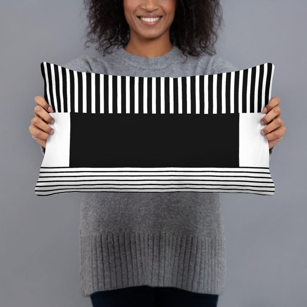 Kissen mit Allover-Print von BUYATHOME24, waschbar, 45 cm, für Sofa oder Bett, Polyester, in verschiedenen Größen sichtbar