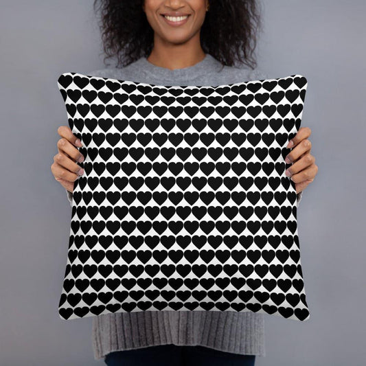 Weiches Sofakissen und Bettkissen aus Polyester, maschinenwaschbar, mit dekorativem Textildruck in modernem Design von BUYATHOME24
