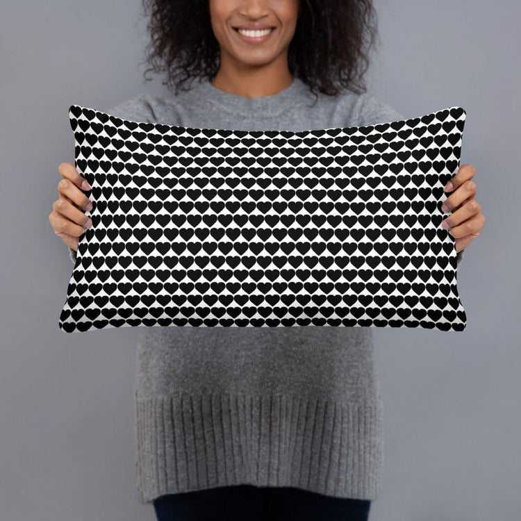 Weiches Sofakissen und Bettkissen aus Polyester von BUYATHOME24, maschinenwaschbar, mit textilem Druck, 45 cm.