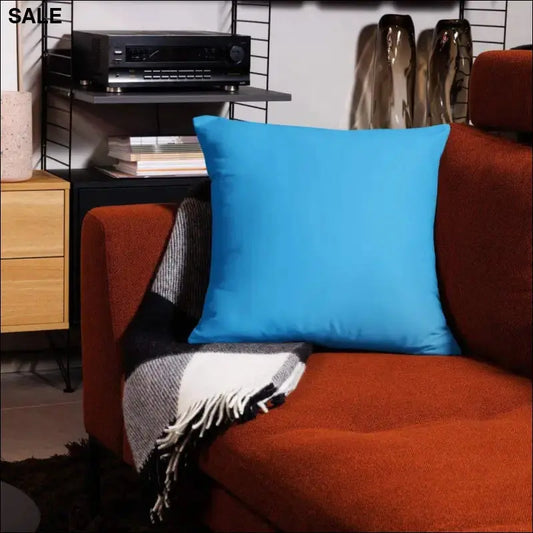 Handgenähtes, personalisierbares Sofakissen aus Polyester in verschiedenen Größen, mit Textildruck, von BUYATHOME24.