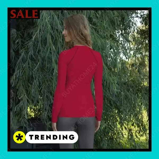 • Sportbekleidung I Damen Langarm T-Shirt XS - 3XL - BUYATHOME24