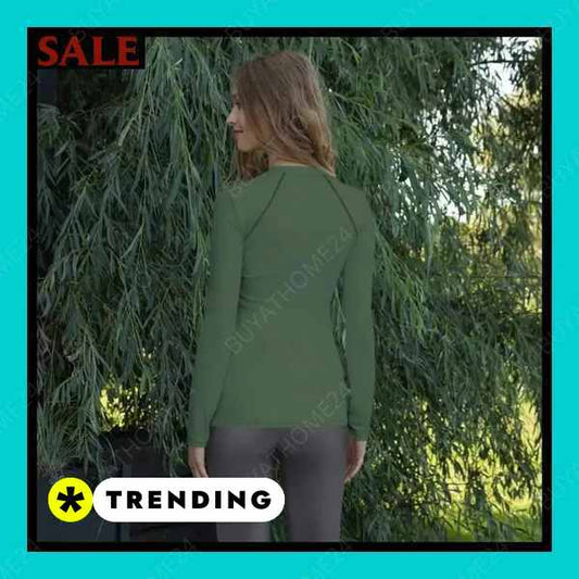 • Sportbekleidung I Damen Langarm T-Shirt XS - 3XL - BUYATHOME24