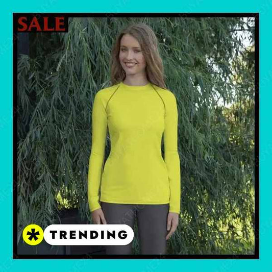 • Sportbekleidung I Damen Langarm T-Shirt XS - 3XL - BUYATHOME24