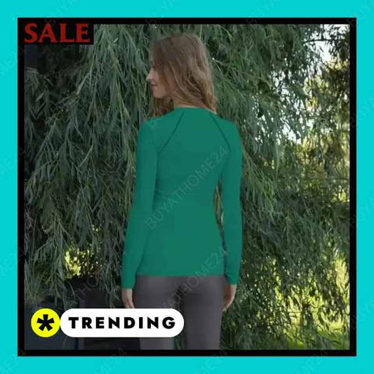 • Sportbekleidung I Damen Langarm T-Shirt XS - 3XL - BUYATHOME24