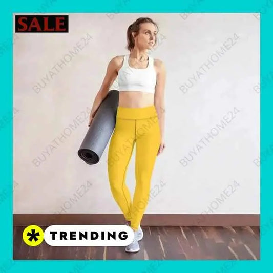• Sportbekleidung I Damen Sport Leggings XS, S, M, L, XL - BUYATHOME24