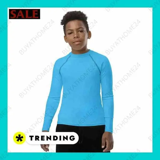 • Sportbekleidung I Kinder Langarm T-Shirt 134 cm - 170 cm - BUYATHOME24
