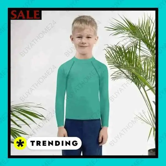 • Sportbekleidung I Kinder Langarm T-Shirt 92 cm - 128 cm - BUYATHOME24