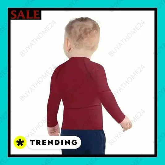 • Sportbekleidung I Kinder Langarm T-Shirt 92 cm - 128 cm - BUYATHOME24