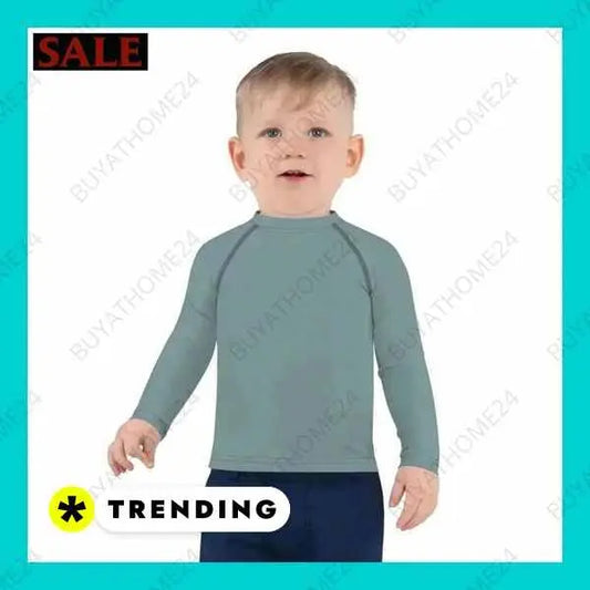 • Sportbekleidung I Kinder Langarm T-Shirt 92 cm - 128 cm - BUYATHOME24