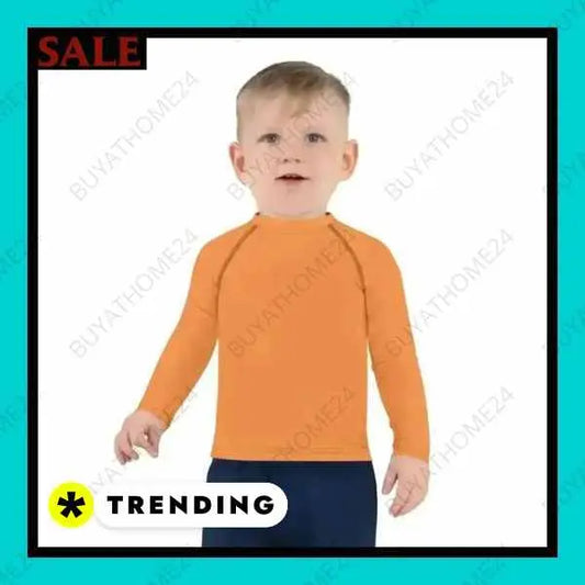 • Sportbekleidung I Kinder Langarm T-Shirt 92 cm - 128 cm - BUYATHOME24
