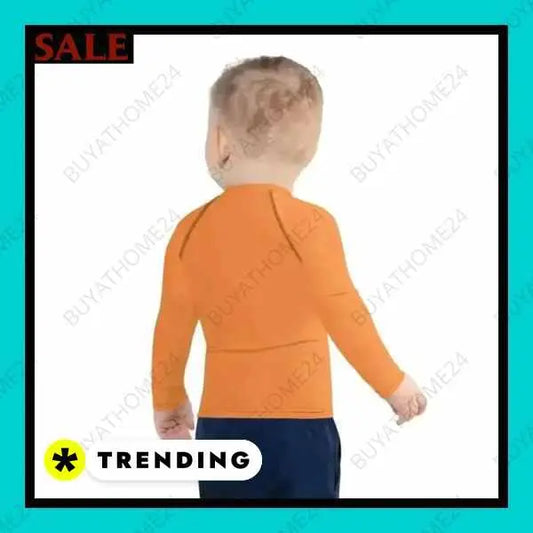 • Sportbekleidung I Kinder Langarm T-Shirt 92 cm - 128 cm - BUYATHOME24