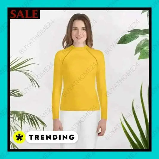 • Sportbekleidung I Mädchen Langarm T-Shirt 134 cm - 170 cm - BUYATHOME24