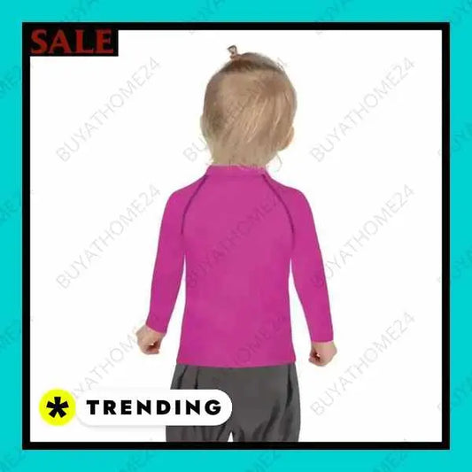 • Sportbekleidung I Mädchen Langarm T-Shirt 92 cm - 128 cm - BUYATHOME24
