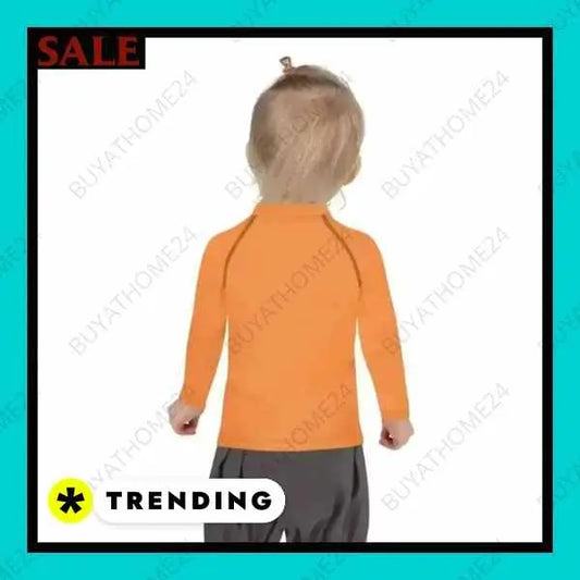 • Sportbekleidung I Mädchen Langarm T-Shirt 92 cm - 128 cm - BUYATHOME24