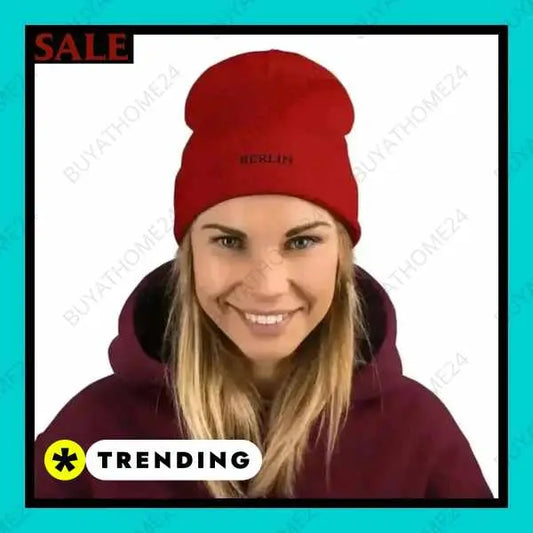 • Wintermütze I Herren & Damen Strickmütze 44 cm - 45 cm,BUYATHOME24