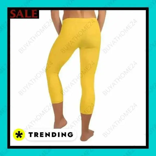 • Yoga Leggings I Damen Capri-Leggings XS, S, M, L, XL,BUYATHOME24