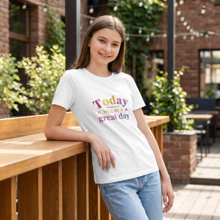 Grafik Unisex T-Shirt für Kinder, Kurzarm, personalisierbar, mit Spruch, in verschiedenen Größen für 3-14 Jahre, BUYATHOME24
