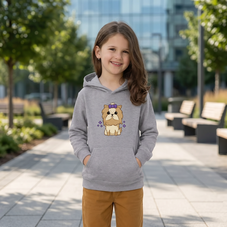 Generated lifestyle image for Kapuzenpullover Mädchen Hoodie 4 Jahre - 12 Jahren