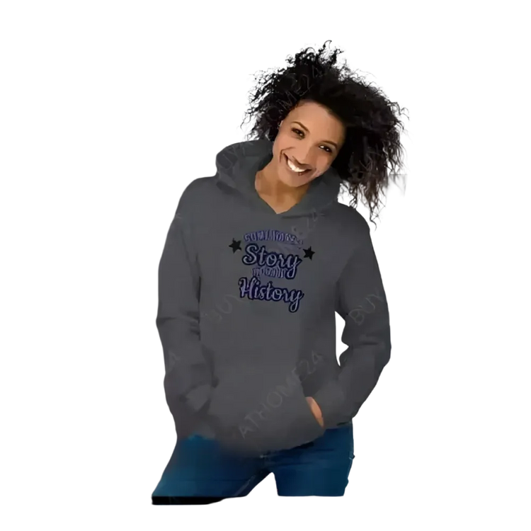 Grafik Unisex Hoodie aus Baumwolle, Herren und Damen, in S-5XL, mit Kapuzenpullover-Design, von BUYATHOME24